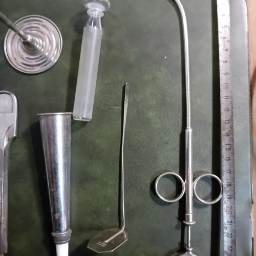 Interwar medical instruments used, Constantinople, all together