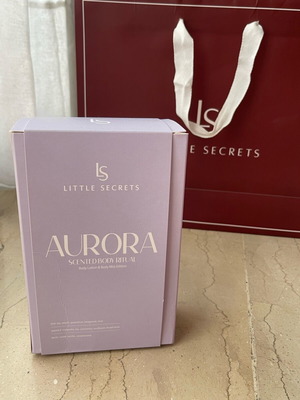 Little Secrets body mist and body cream gift set new
