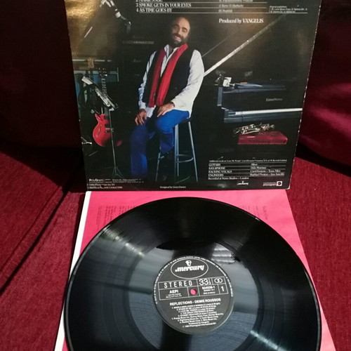 Demis Roussos Reflection record like new, pop