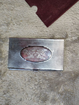 Chivas Regal vintage collectible business card holder like new