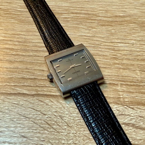 Seiko Vintage wind-up watch used, silver