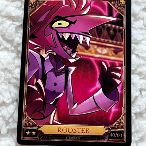 Hazbin Hotel trading cards new Rooster