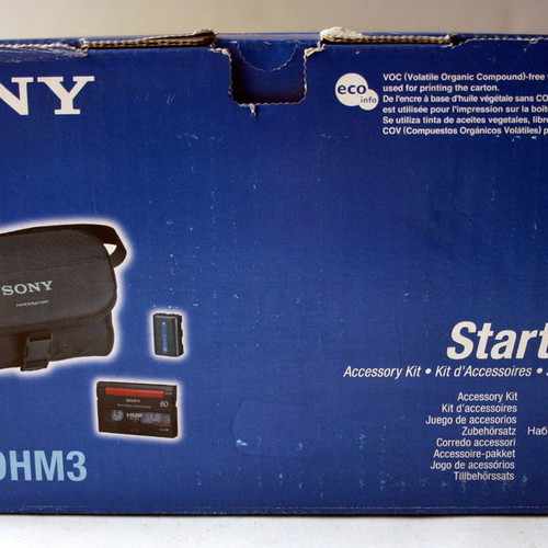 Sony Starter Kit ACC-DHM3 Digital 8 Hi8 Video Accessory Kit new