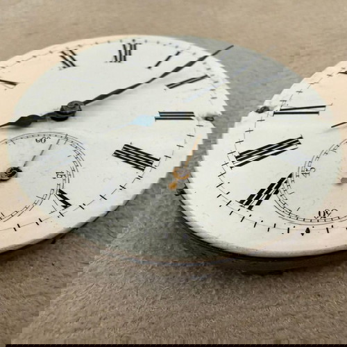 Vintage μηχανισμός ρολογιού τσέπης μεταχειρισμένος