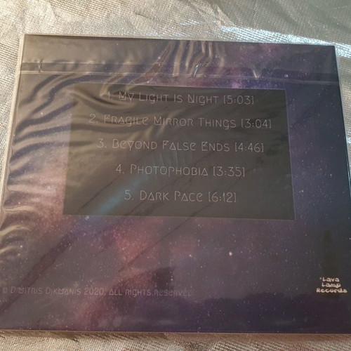 Entropia My Light Is Night CD new electronic music