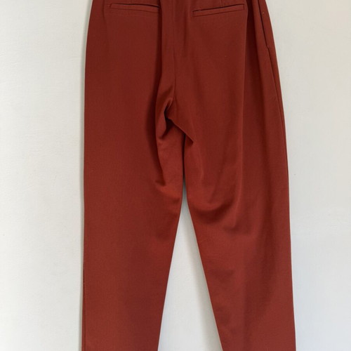 Zara TRF high-waisted pants XS like new, burnt orange