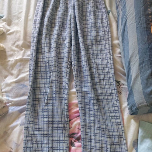 Blue pajamas set used, size S, turquoise