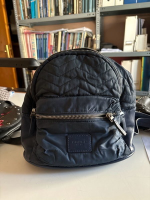 Синя чанта pull & bear