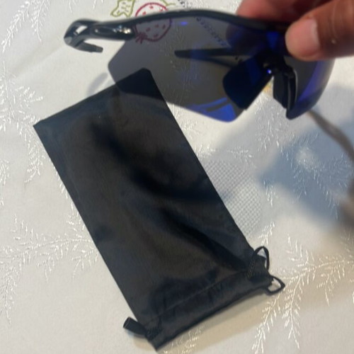 Oakley sunglasses with blue lenses