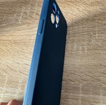iPhone12Pro case blue with matte texture like new