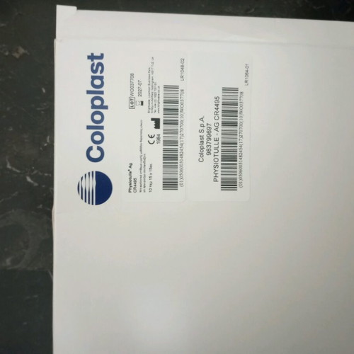 Coloplast adhesive dressings pack of 8, new, 2 pieces missing