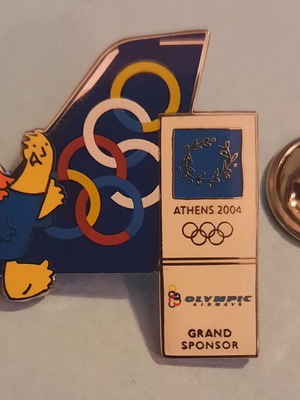 Πιν Ολυμπιακοί Αγώνες Αθήνα 2004 καινούργιο, Μεγάλος Εθνικός Χορηγός Ολυμπιακή Αεροπορία