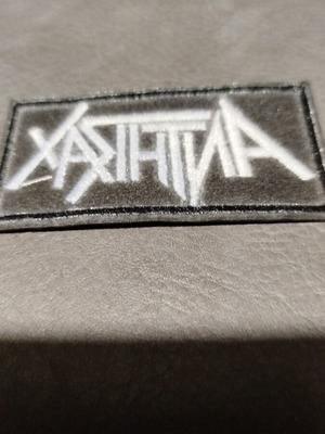 Anthrax patch new embroidered black logo