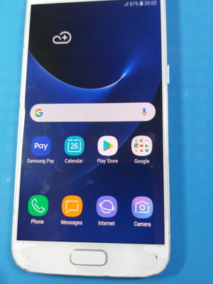 Samsung Galaxy S7 4/32 used with light burn in, Android 8, NFC