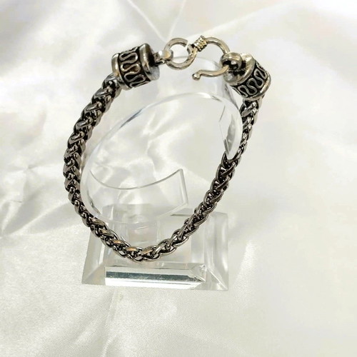 Vikings Nordic Style Bracelet New Silver 21cm
