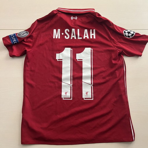 Liverpool Cl 2019 Salah Jersey New Balance, like new, size S, red