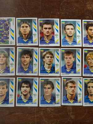 Panini World Cup 2006 Ukraine sticker set