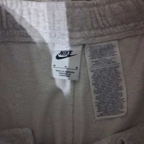 Nike bermuda shorts, white, size M