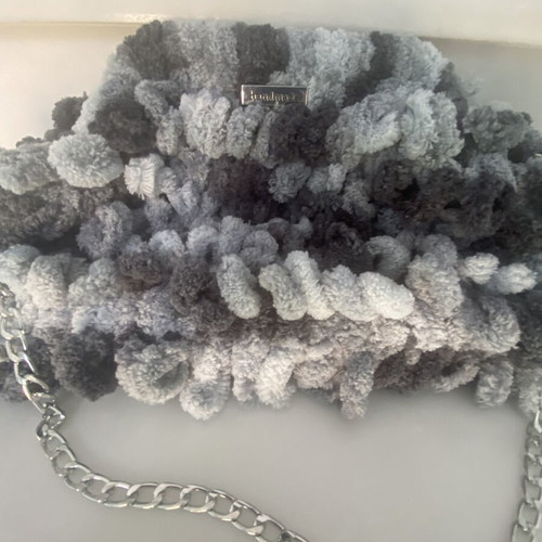 Handmade Puffy Shoulder Bag large, like new