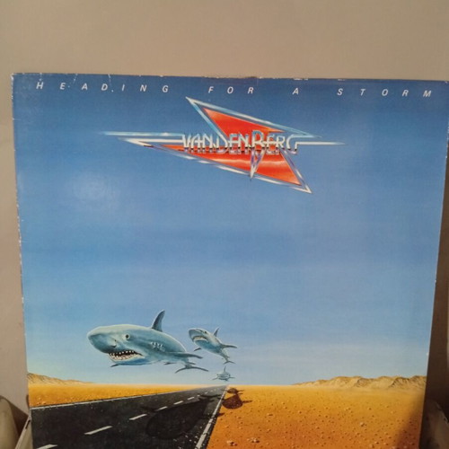 Vandenberg Heading For A Storm vinyl record like new, rock