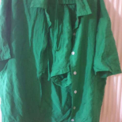 Shein shirt and shorts set new, green, size S