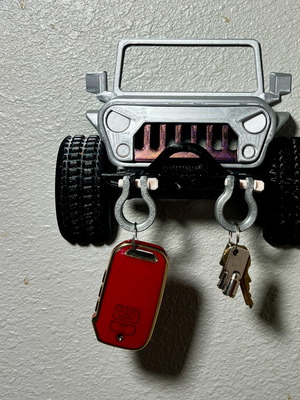 Κλειδοθήκη Jeep σαν καινούργια, μήκος 22 cm