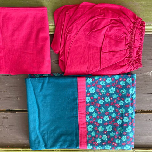 Premaman baby crib bedding set new, 100% cotton, 60x120 cm