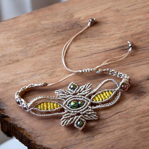 Macrame bracelet new multicolor