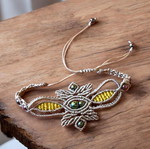 Macrame bracelet new multicolor