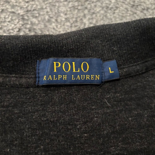 Polo Ralph Lauren Quarter Zip men's size Large black like new