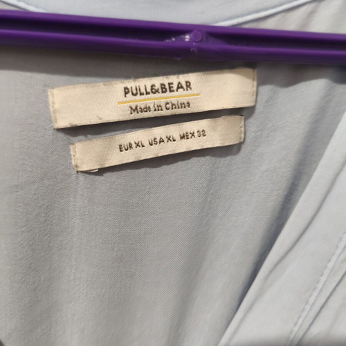Pull & Bear turquoise shirt XL used with some wear