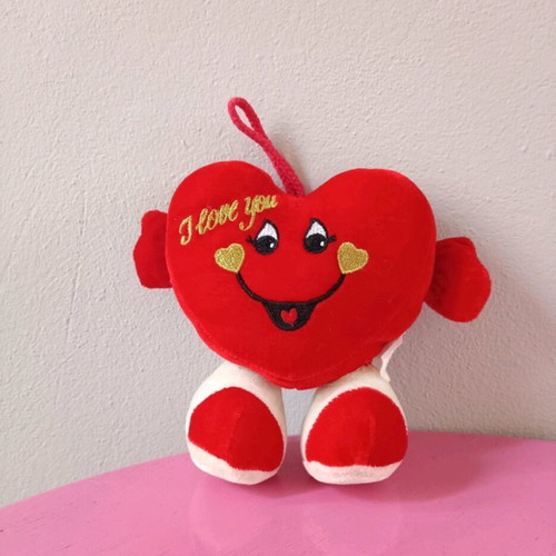 Plush heart I love you in like new condition