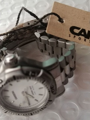 Carrera women's wristwatch, white and silver