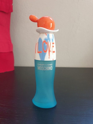 Moschino Cheap & Chic I Love Love empty perfume bottle