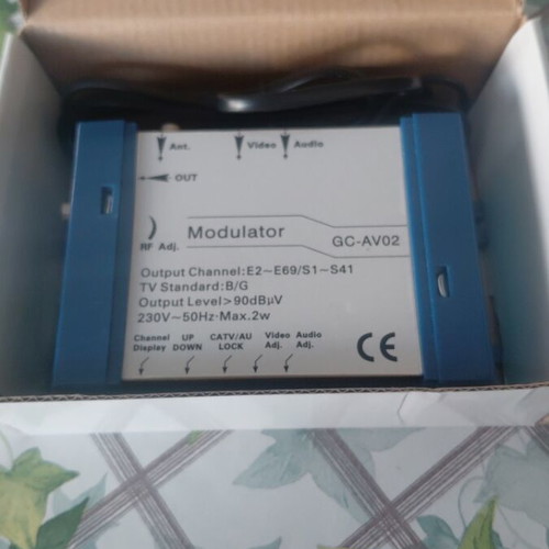 Modulator Gecen GC-AV02 new RF signal converter