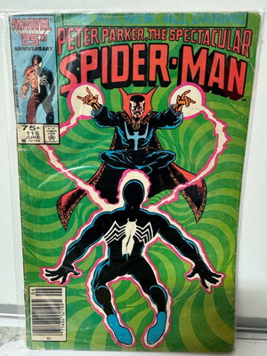 Peter Parker The Spectacular Spider-Man Issue 115 used, poor condition
