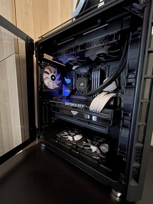 Gaming PC used with Asus Rog Strix X570-F and RTX 3070 Ti