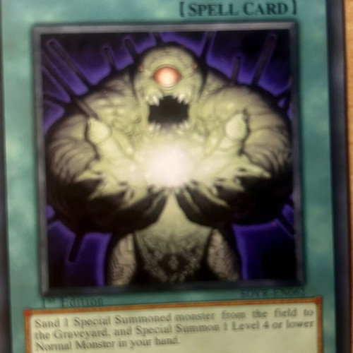 Tribute to the Devil Yu-Gi-Oh! card 1st edition