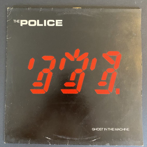 The Police Ghost In The Machine LP like new, rock