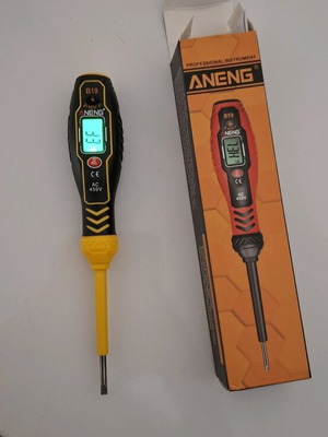 Test screwdriver straight new with voltage and fuse measurement