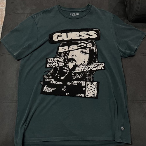 Guess original green slim fit T-shirt XL