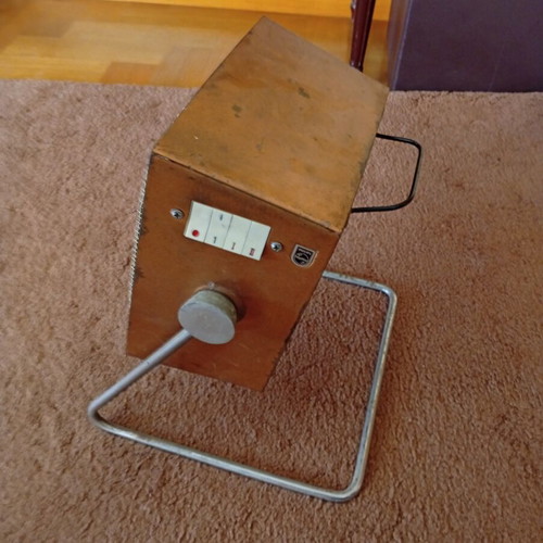 Vintage Phillips HK4200 fan heater used, 50s-60s