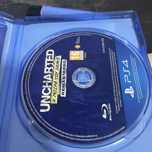 Uncharted Remastered PS4 game