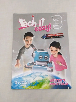 Tech it easy 3 Writer's Portfolio English school book used