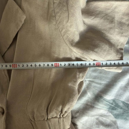 Rouge Vila linen dress M like new, beige