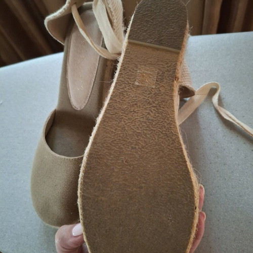 Envie espadrilles khaki like new, size 39