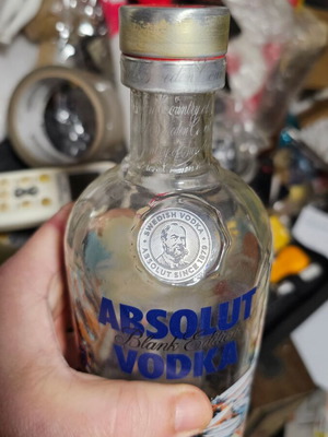 Συλλεκτικό μπουκάλι Absolut Vodka Dave Kinsey "Beautifully Rough" Global Limited Edition.