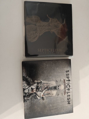 Septicflesh The Great Mass και Communion deluxe digipak CD μεταχειρισμένα πακέτο