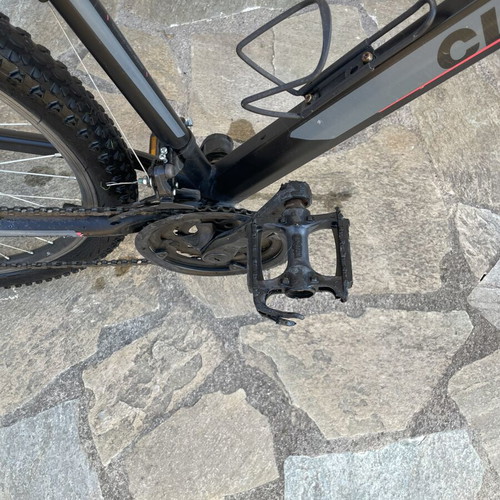 Clermont MTB 29" mountain bike used, black/grey with pink details