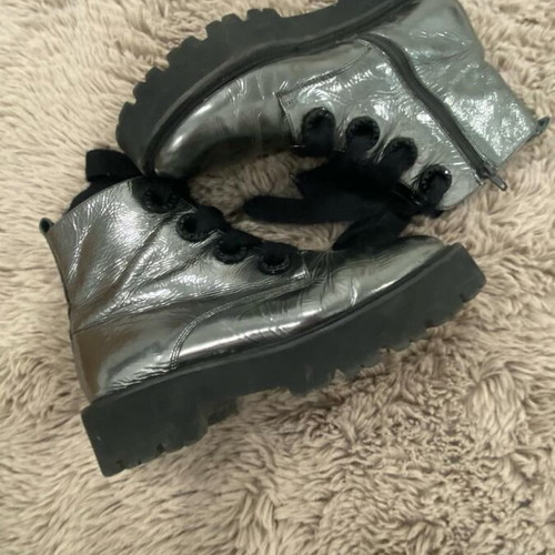Kennel & Schmenger metallic boots used, size 39